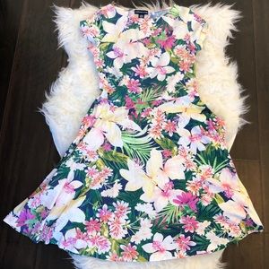 Macy’s Floral Fit & Flare Dress